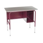 Hard Plastic Jr. Executive Desk