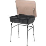 Hard Plastic Lift Lid Desk