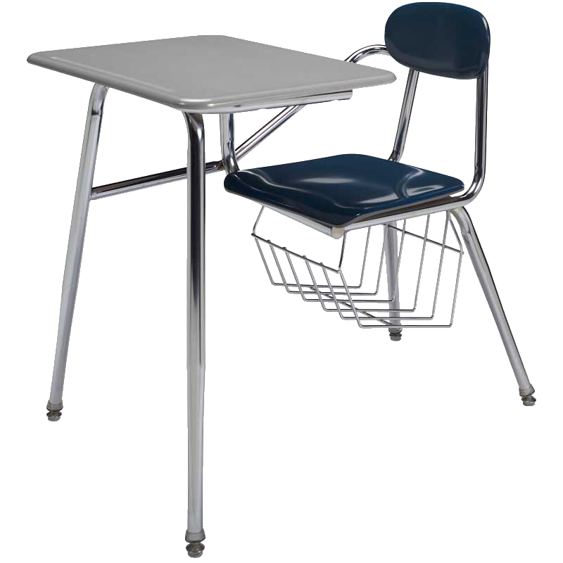 Hard Plastic Heavy Duty Combo w/Bookbasket