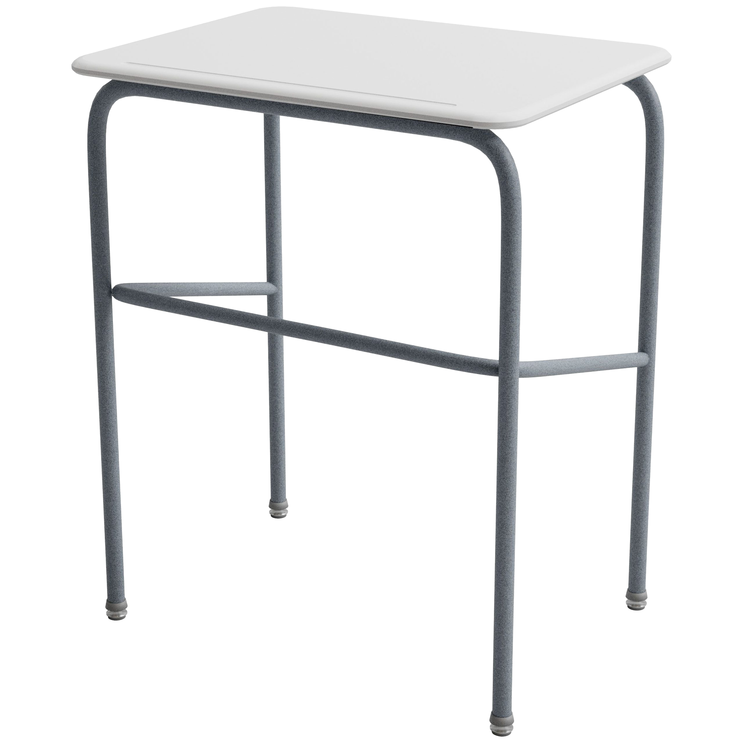 Hard Plastic Study Top Desk